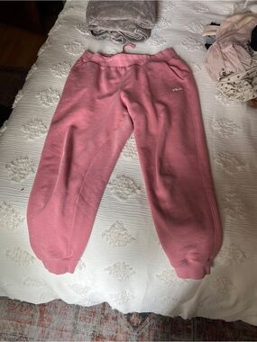 Fila Pink Jogger Sweatpants